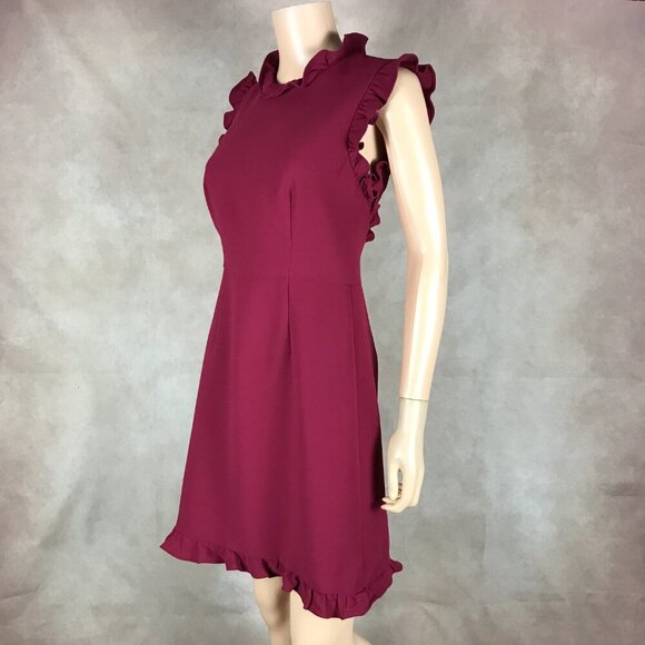 JILL STUART Open Back Ruffled Mini Dress NWT 2 - Picture 13 of 16